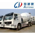 China hot sale 8-12 CBM cement mixer transport truck trailer (construction engineering mechanical truck)
